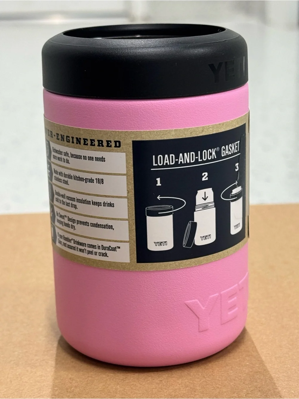 Yeti 12oz Rambler Colster Can Insulator Power Pink | New